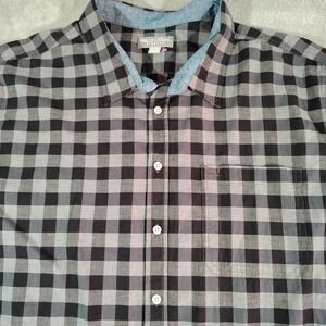 Falls Creek Shirt Men XXXL Black Check Western Country Rodeo Long Sleeve